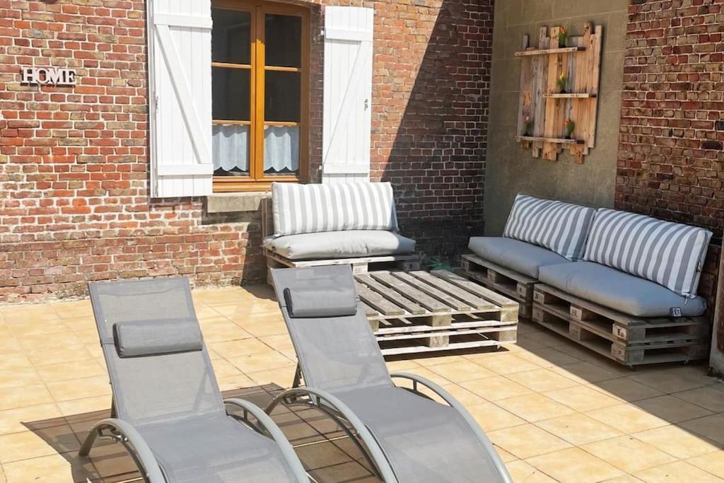 La Muche Valericaine, Coeur De Ville, Jardin Saint-Valéry-sur-Somme Exterior foto